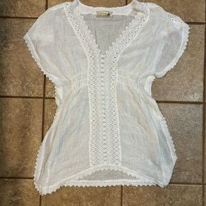 Seaspice 100% cotton Boho Oversized Top XL